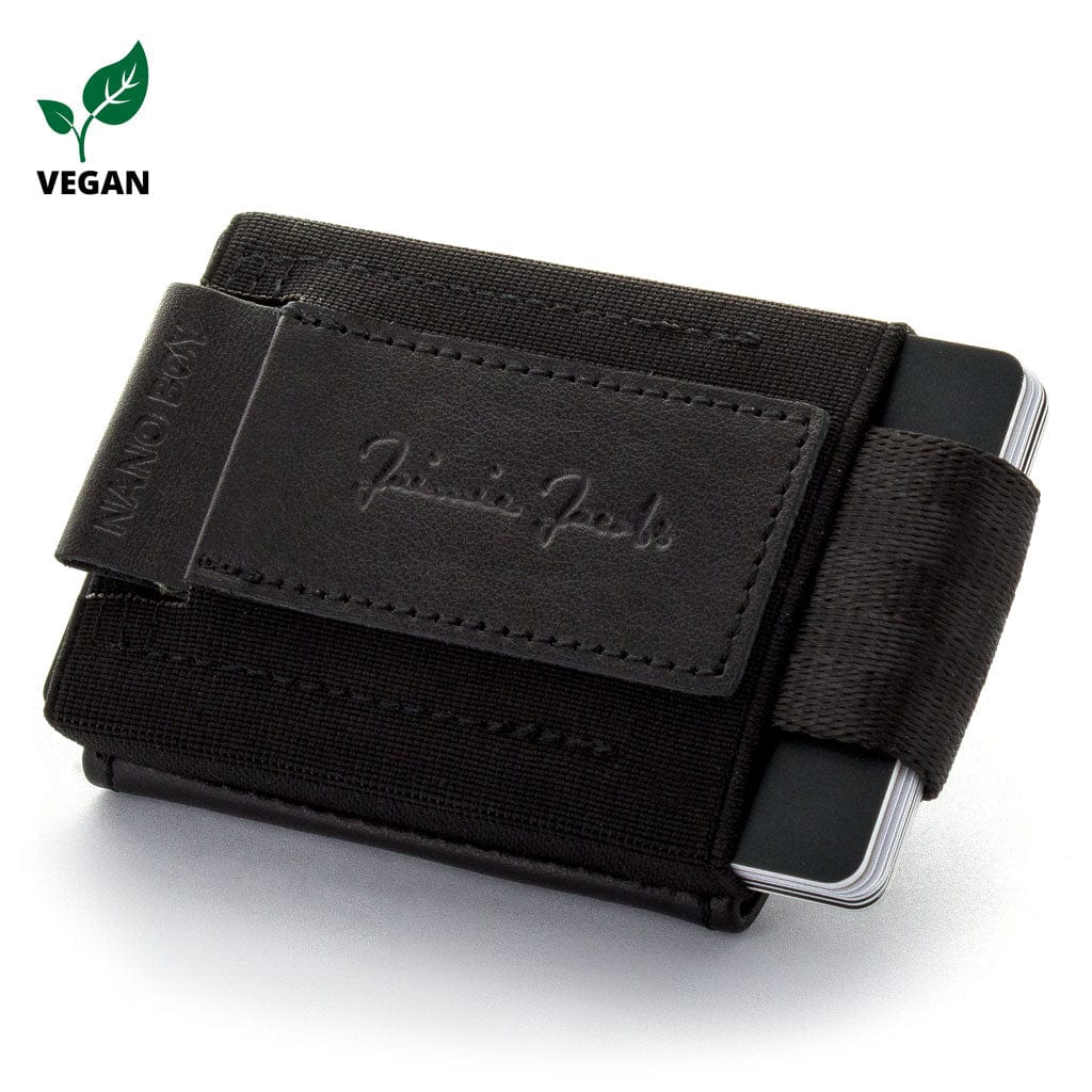 Jaimie Jacobs Geldbeutel Karten Portemonnaie Nano Boy Pocket Vegan with leather coin pocket Nano Boy Pocket Vegan wallet with leather coin pocket