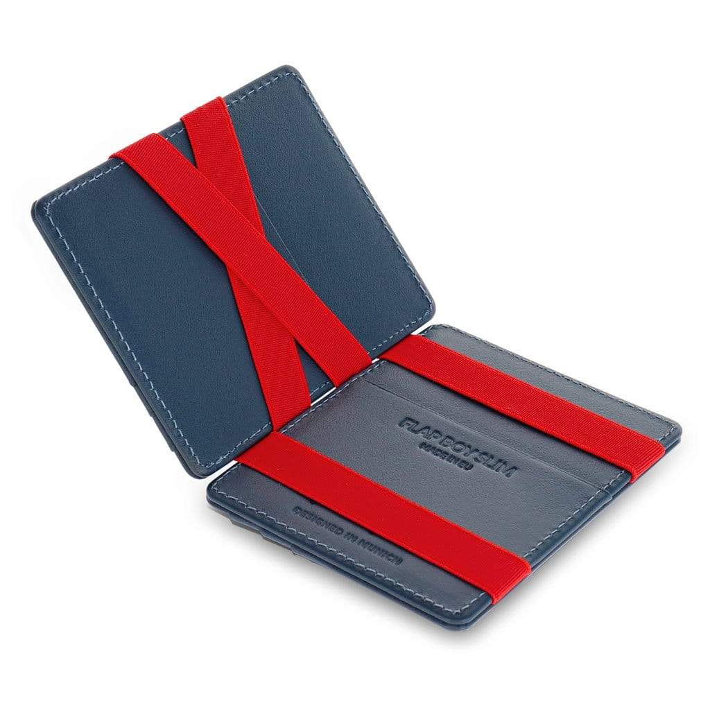 Flap Boy Slim Magic Wallet without Coin Pocket Eco Leather